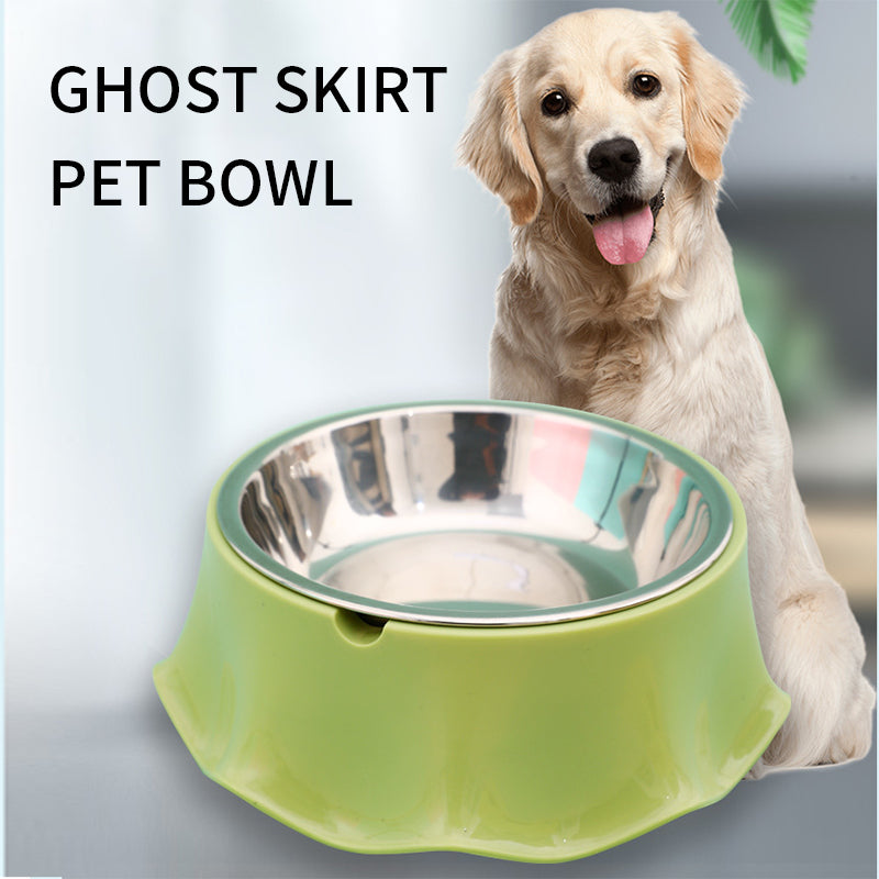 Colored Stainless Steel Feeding Bowls