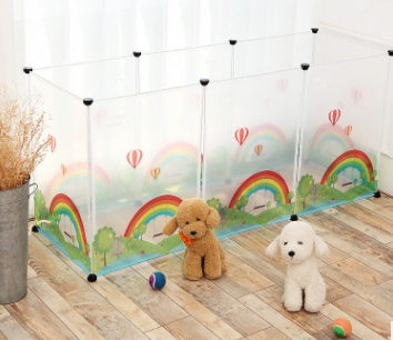 Transparent Pet Fence