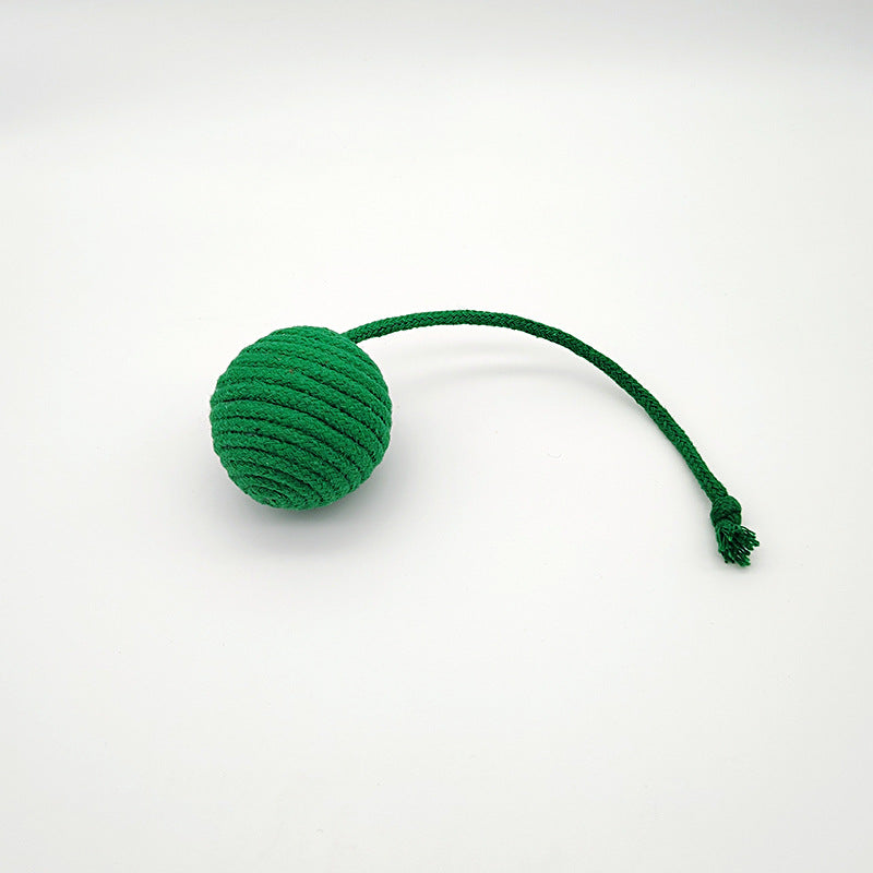 Christmas Rope Ball For Cats