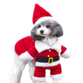 Christmas Santa Standing Pet Costume