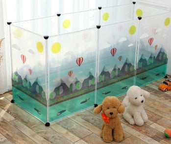 Transparent Pet Fence
