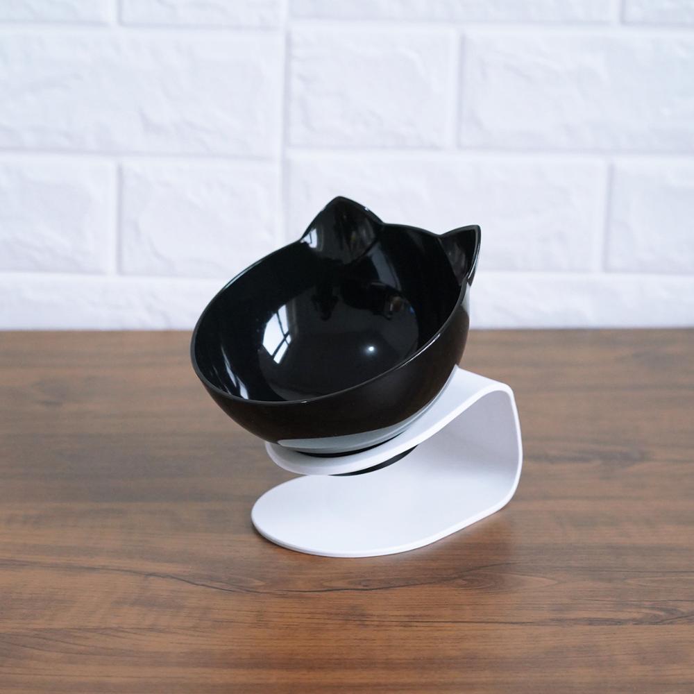 Modern Oblique Pet Feeding Bowls