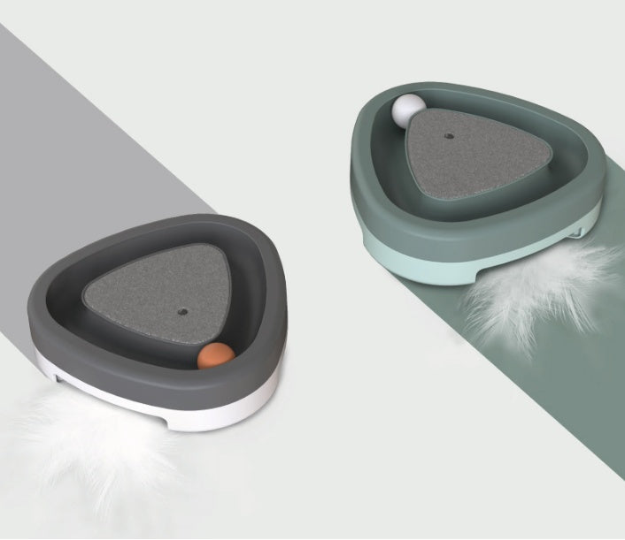 Interactive Turntable Cat Toy