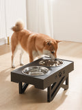 Rustic Pet Feeding Set