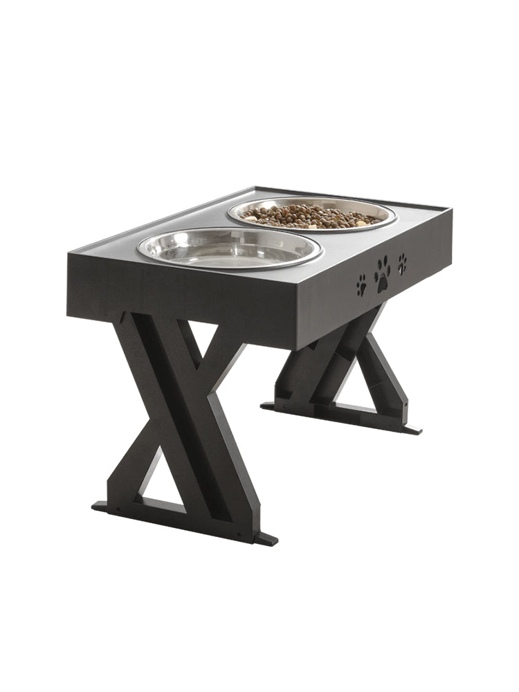 Rustic Pet Feeding Set