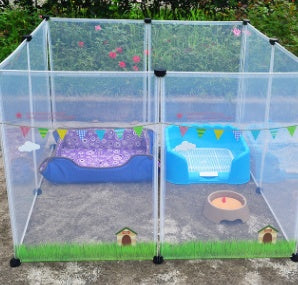 Transparent Pet Fence