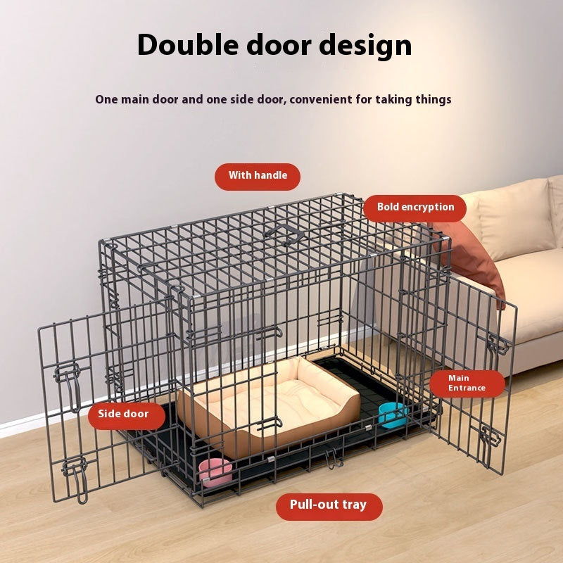 Double Door Pet Crate