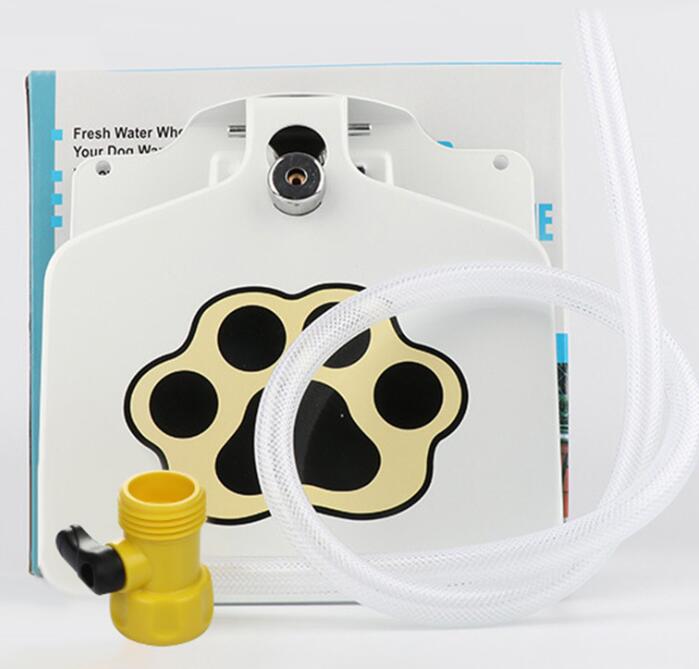 Outdoor Pet Water Fountain Pressure Plate