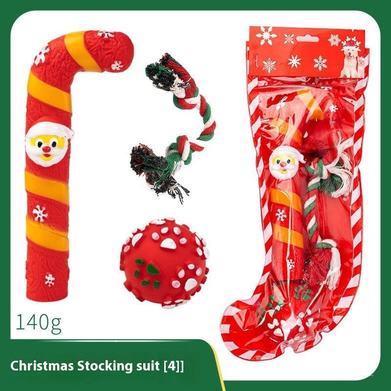 Christmas Bite-Resistant Toy Set