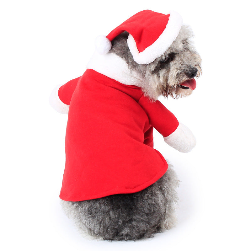 Christmas Santa Standing Pet Costume