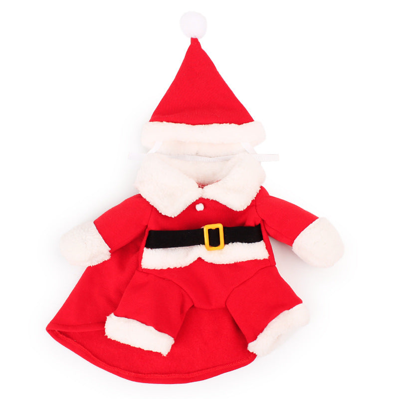 Christmas Santa Standing Pet Costume