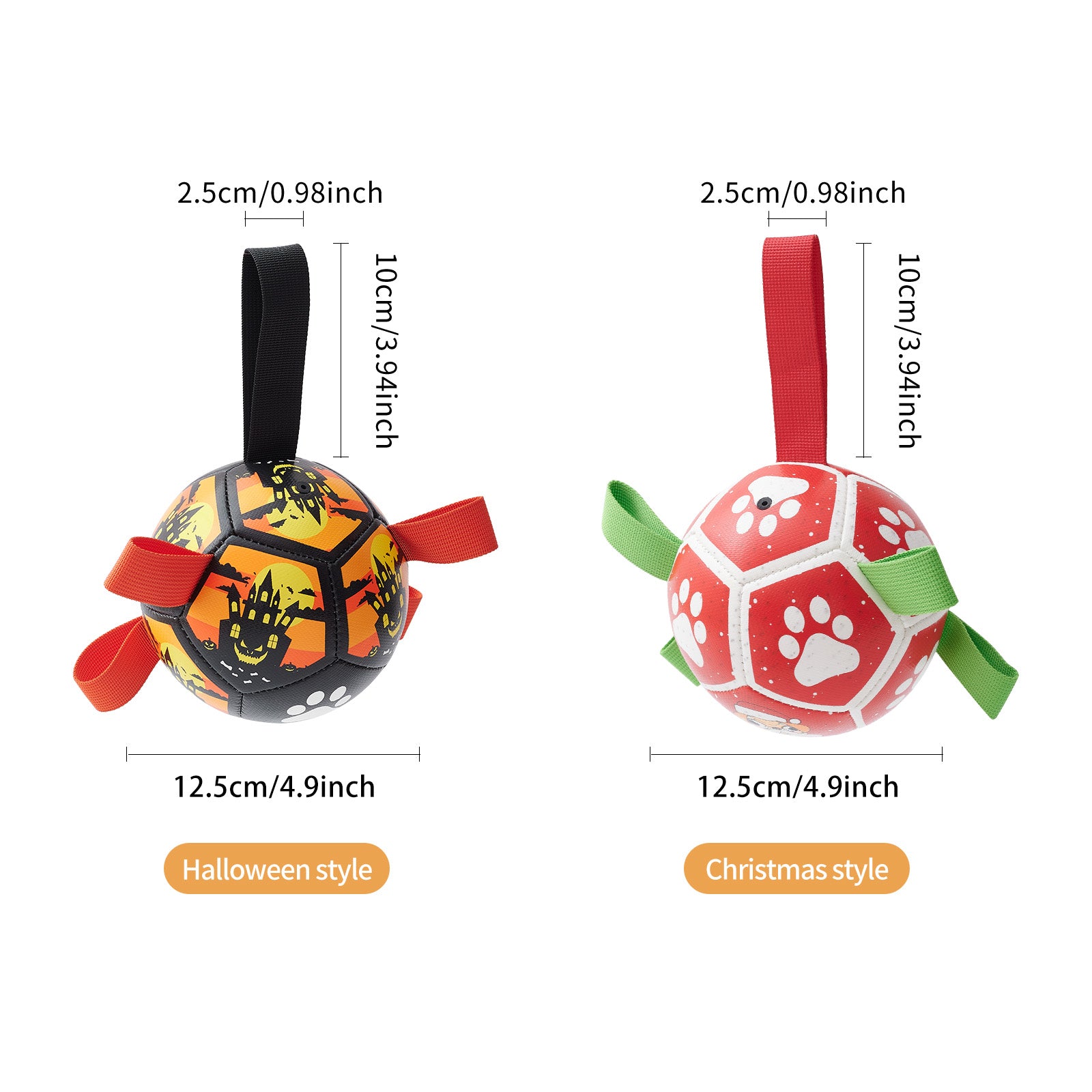 Holiday Soccer Ball Toy
