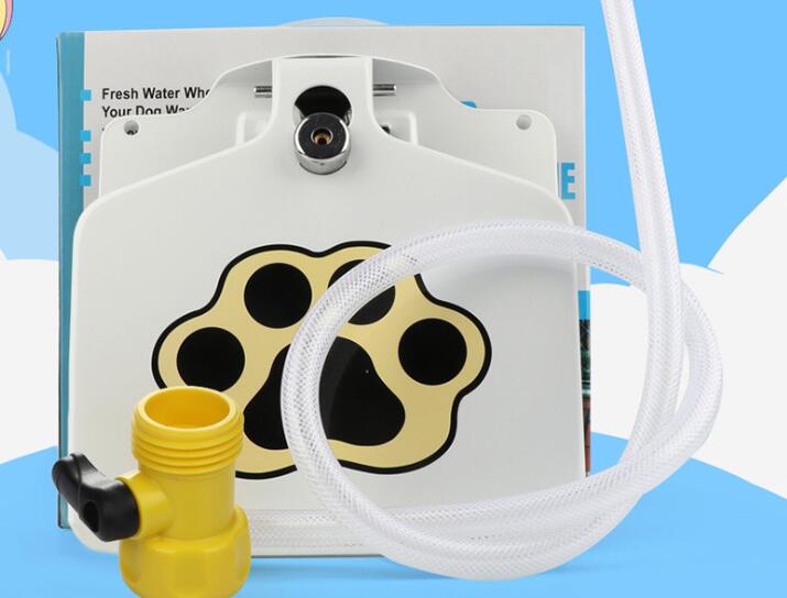 Outdoor Pet Water Fountain Pressure Plate