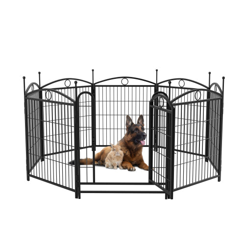 32 Inch 8 Panel Metal Outdoor Pet Playpen