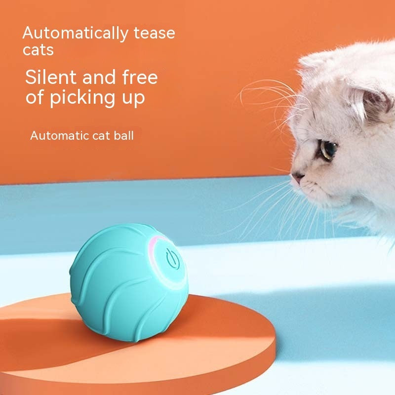 Robotic Rolling Toy for Cats