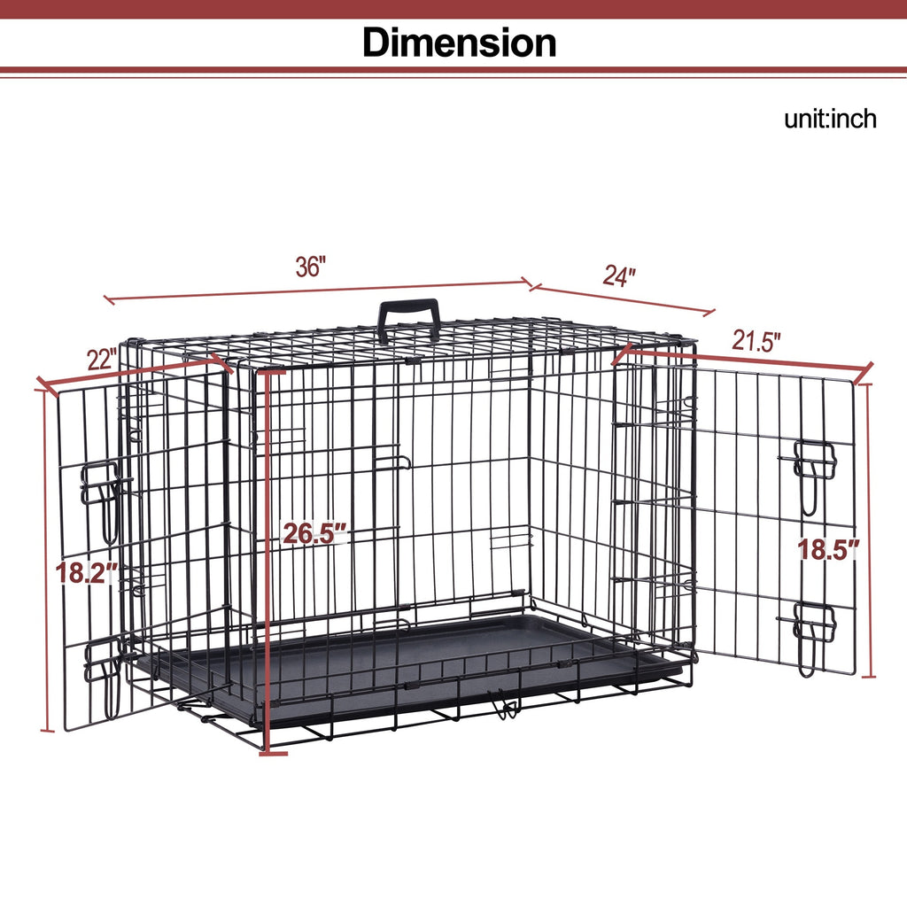 Double Door Pet Crate
