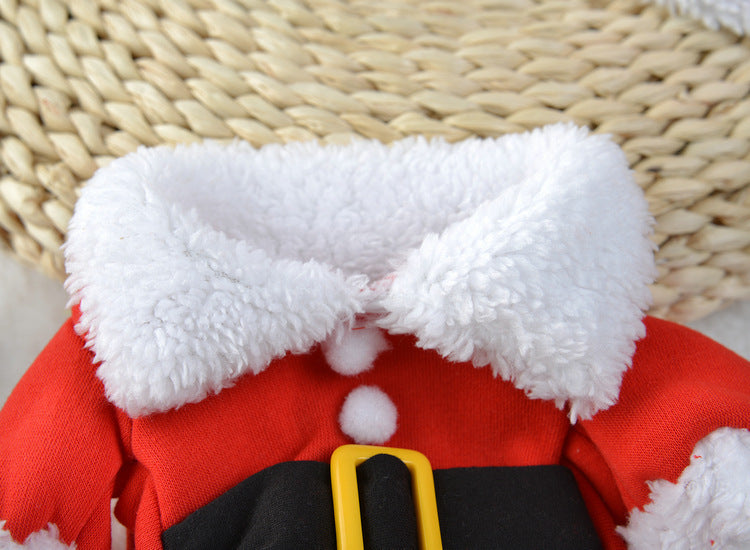 Christmas Santa Standing Pet Costume