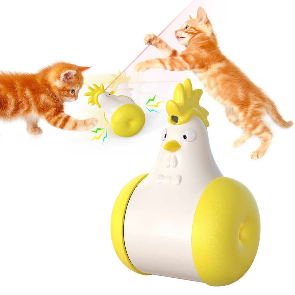 Colored Chicken Laser Cat Toys