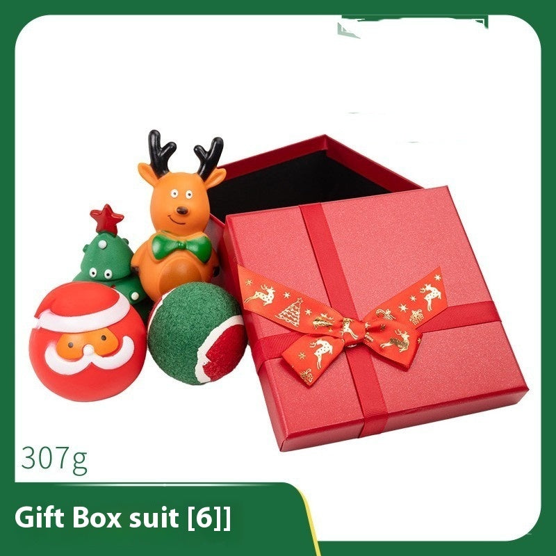 Christmas Bite-Resistant Toy Set