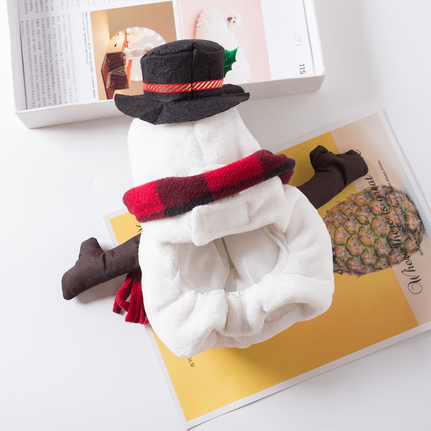 Christmas Pet Snowman Costume