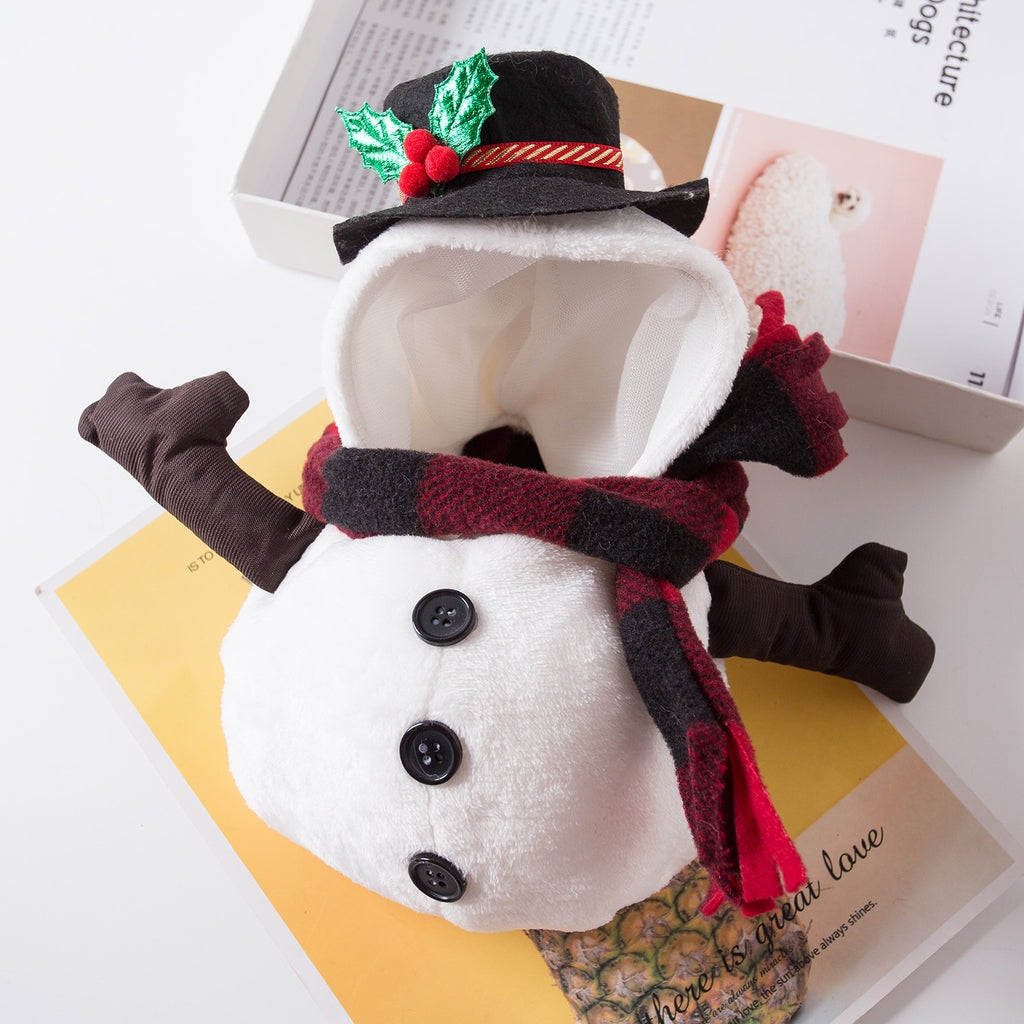 Christmas Pet Snowman Costume