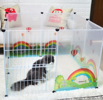 Transparent Pet Fence
