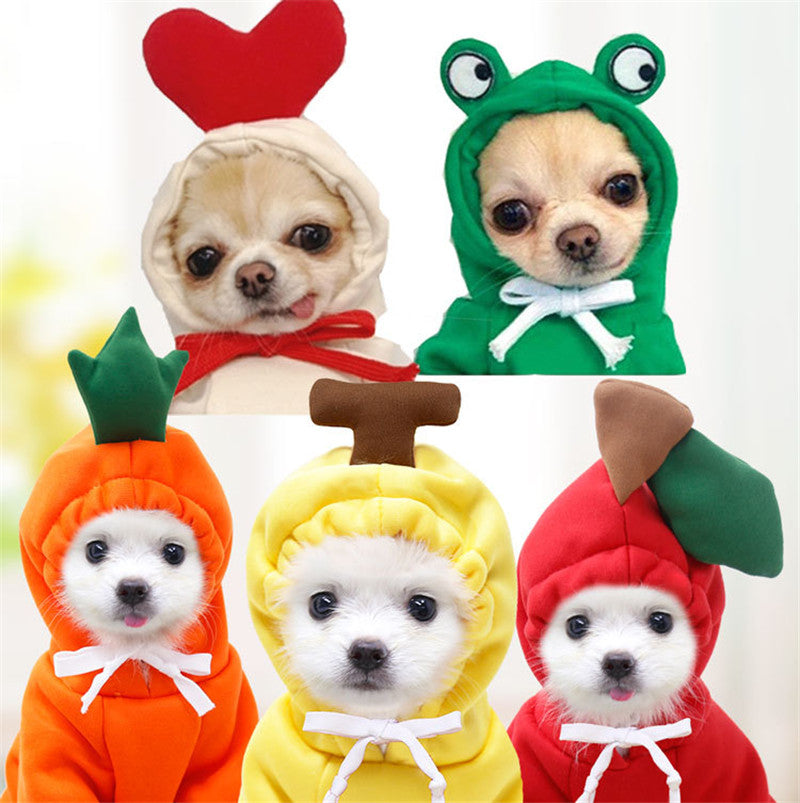 Pet Fruit Hoodies