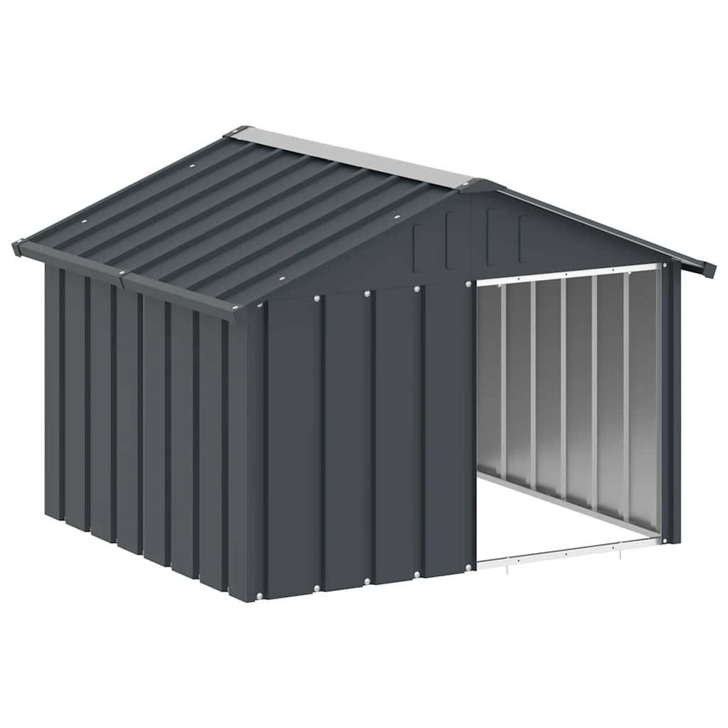 Galvanized Steel Outdoor Dog Kennel