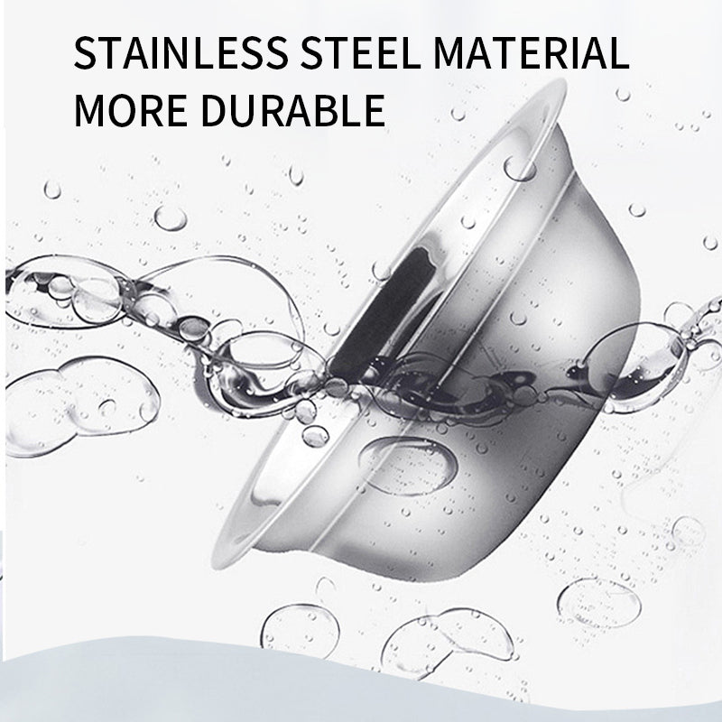 Colored Stainless Steel Feeding Bowls
