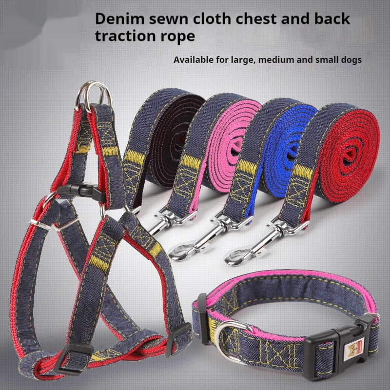 Denim Dog Leash