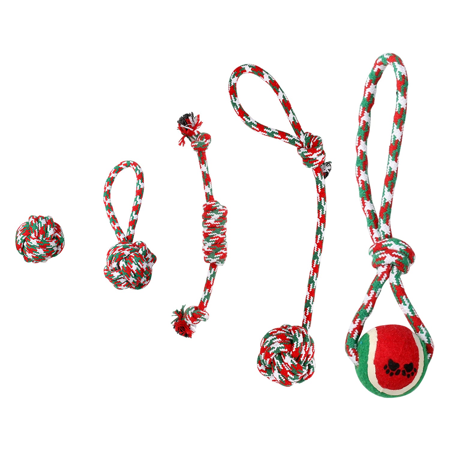 Christmas Rope Toy for Dogs