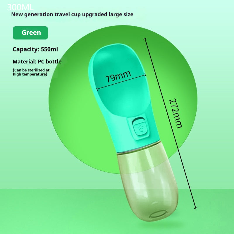 Colored Pet Water Bottles