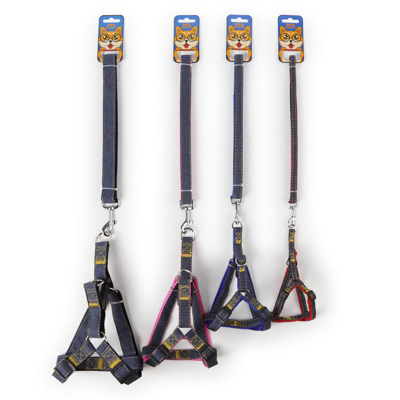 Denim Dog Leash
